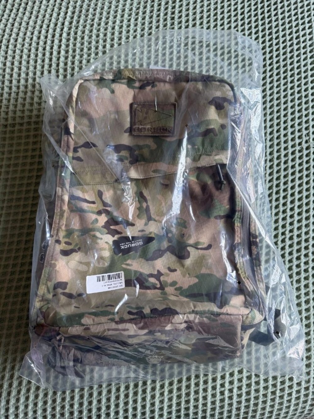GORUCK GR1 - USA - Waterproof X-PAC - 21L Multicam - NWT